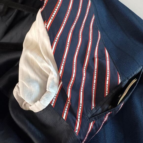 SCOTCH & SODA Blazer Medium Classic Structured Single Breasted Yarn Dyed Stretch - Picture 12 of 16